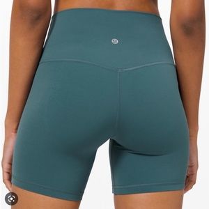 Lululemon desert teal align shorts